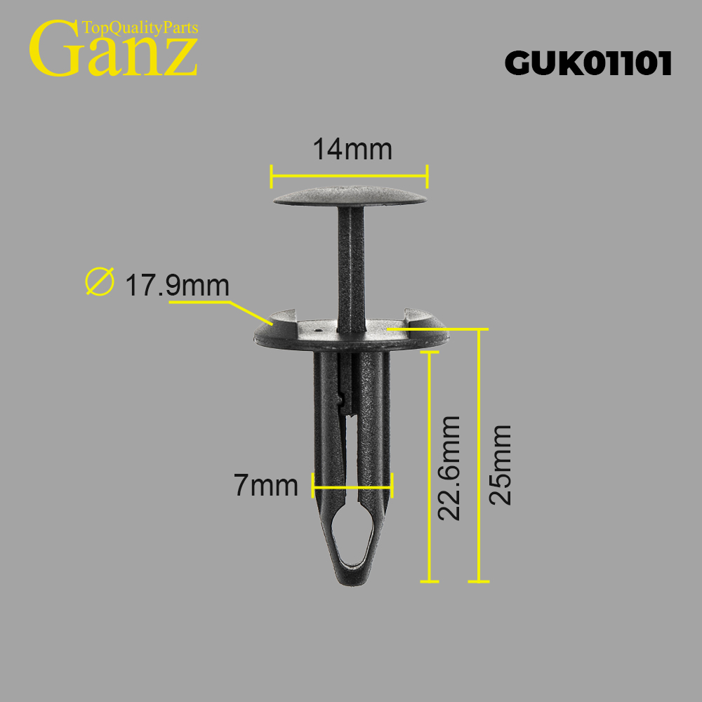 

Клипса Универсальная Ganz Guk01101 Ganz Guk01101