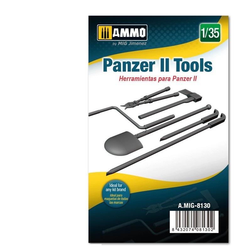 AMIG8130 набор инструмента для Panzer II Tools