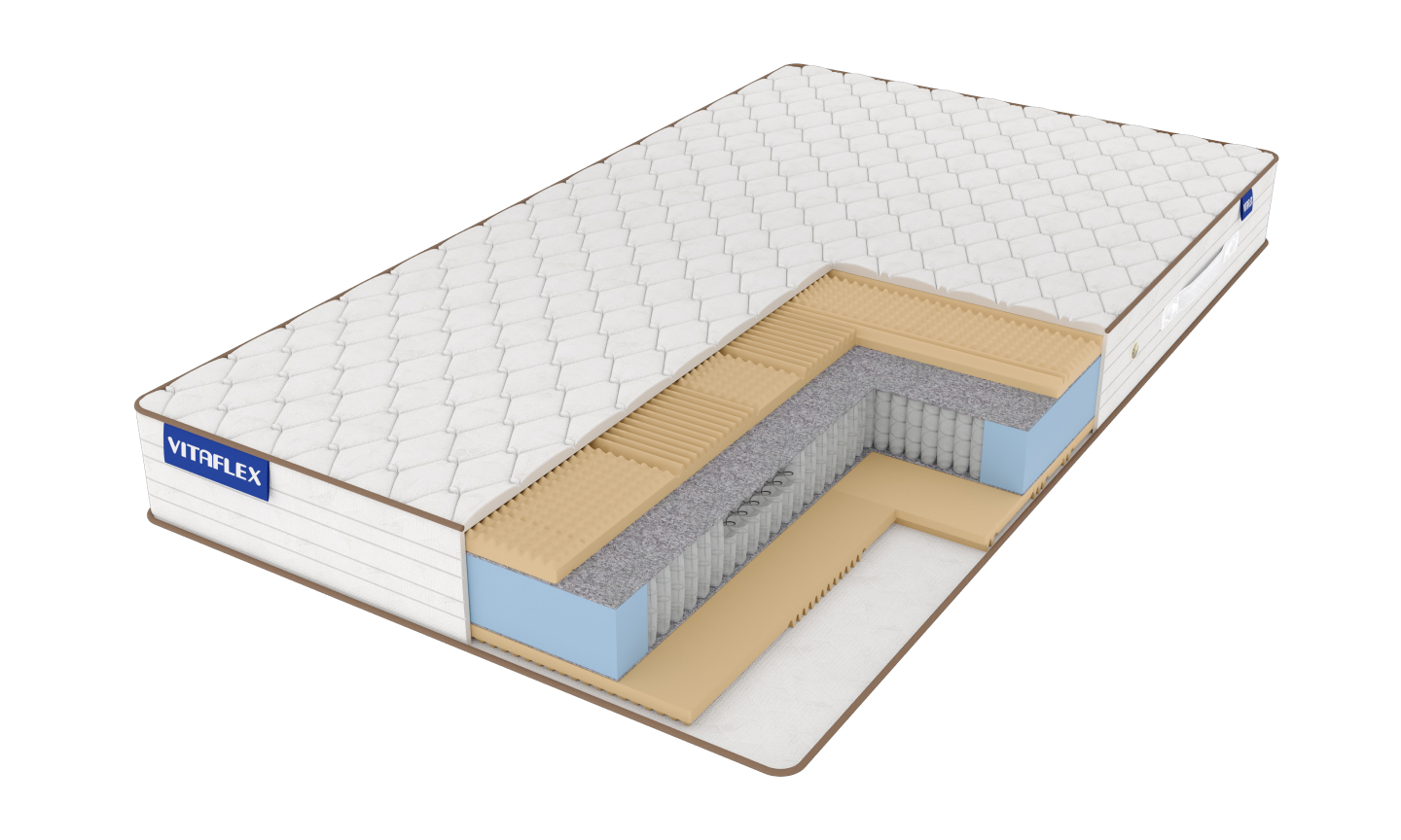 

Матрас Vitaflex Easy Relax S1000 140х195, Белый, Easy Relax S1000