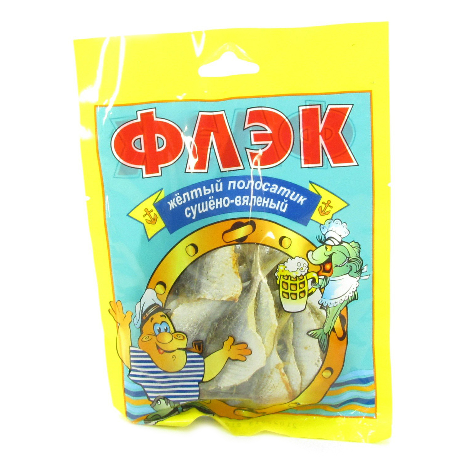

Полосатик желтый Флэк сушеный 40 г