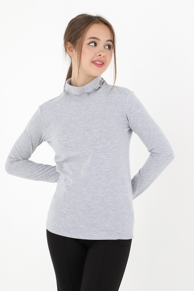 Водолазка детская Violeta Кин-15, серый, 152