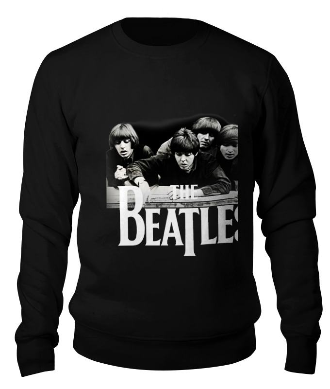 

Свитшот унисекс Printio The beatles черный S, The beatles