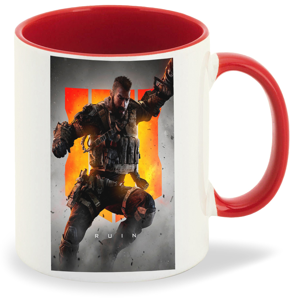 

Кружка CoolPodarok Калда Call Of Duty (мужчина на серо-оранжевом фоне), Калда Call Of Duty (мужчина на серо-оранжевом фоне)