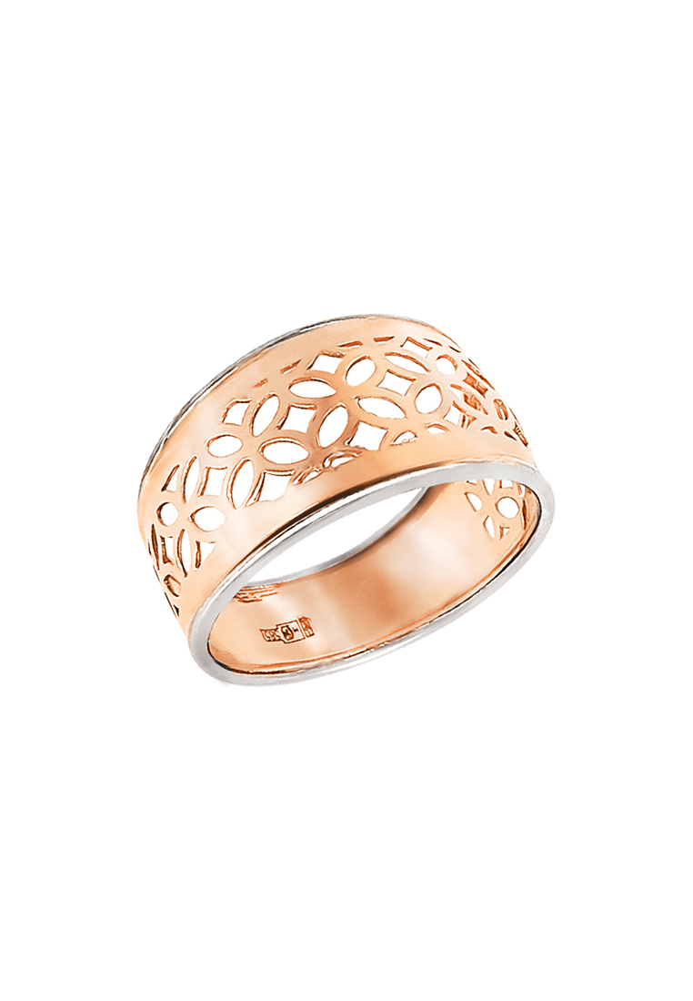 

Кольцо из белого и красного золота, р.  Kari Jewelry Зл585КБ-4Б8400, Зл585КБ-4Б8400