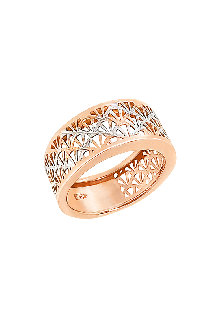 

Кольцо из белого и красного золота, р. , Kari Jewelry Зл585КБ-4Б9000, Зл585КБ-4Б9000