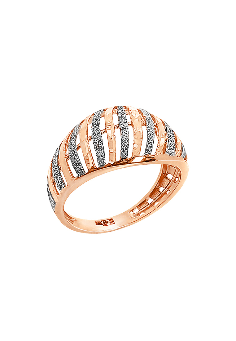 

Кольцо из белого и красного золота, р. , Kari Jewelry Зл585КБ-4Б8700, Зл585КБ-4Б8700