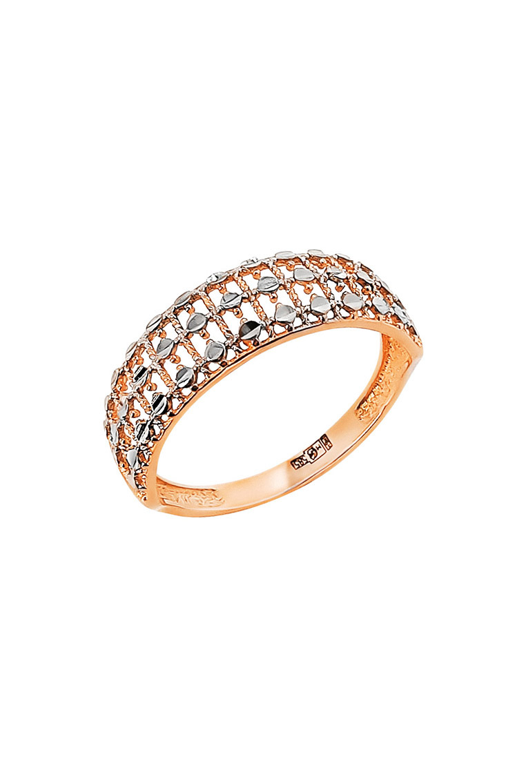 

Кольцо из белого и красного золота, р.  Kari Jewelry Зл585КБ-4Б7900, Зл585КБ-4Б7900