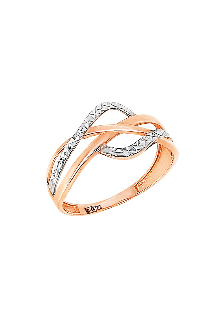 

Кольцо из белого и красного золота, р.  Kari Jewelry Зл585КБ-4Б8100, Зл585КБ-4Б8100