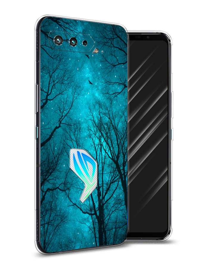 

Чехол Awog на Asus ROG Phone 5S "Сказочный лес", Черный;голубой, 44550-4
