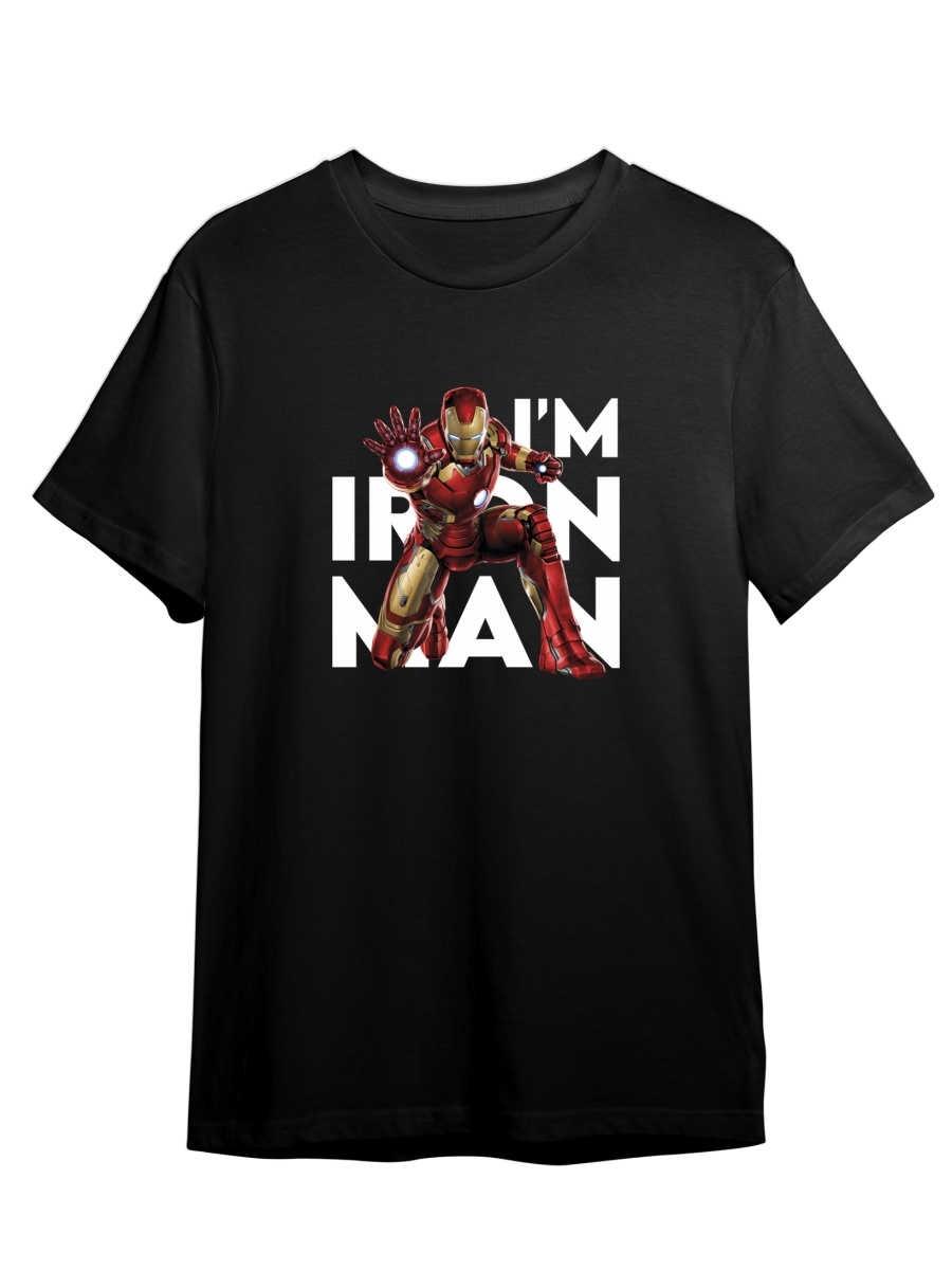 

Футболка унисекс СувенирShop Iron Man/Железный человек/Тони Старк 5 черная 3XL (56-58), Черный, "Iron Man/Железный человек/Тони Старк" 5