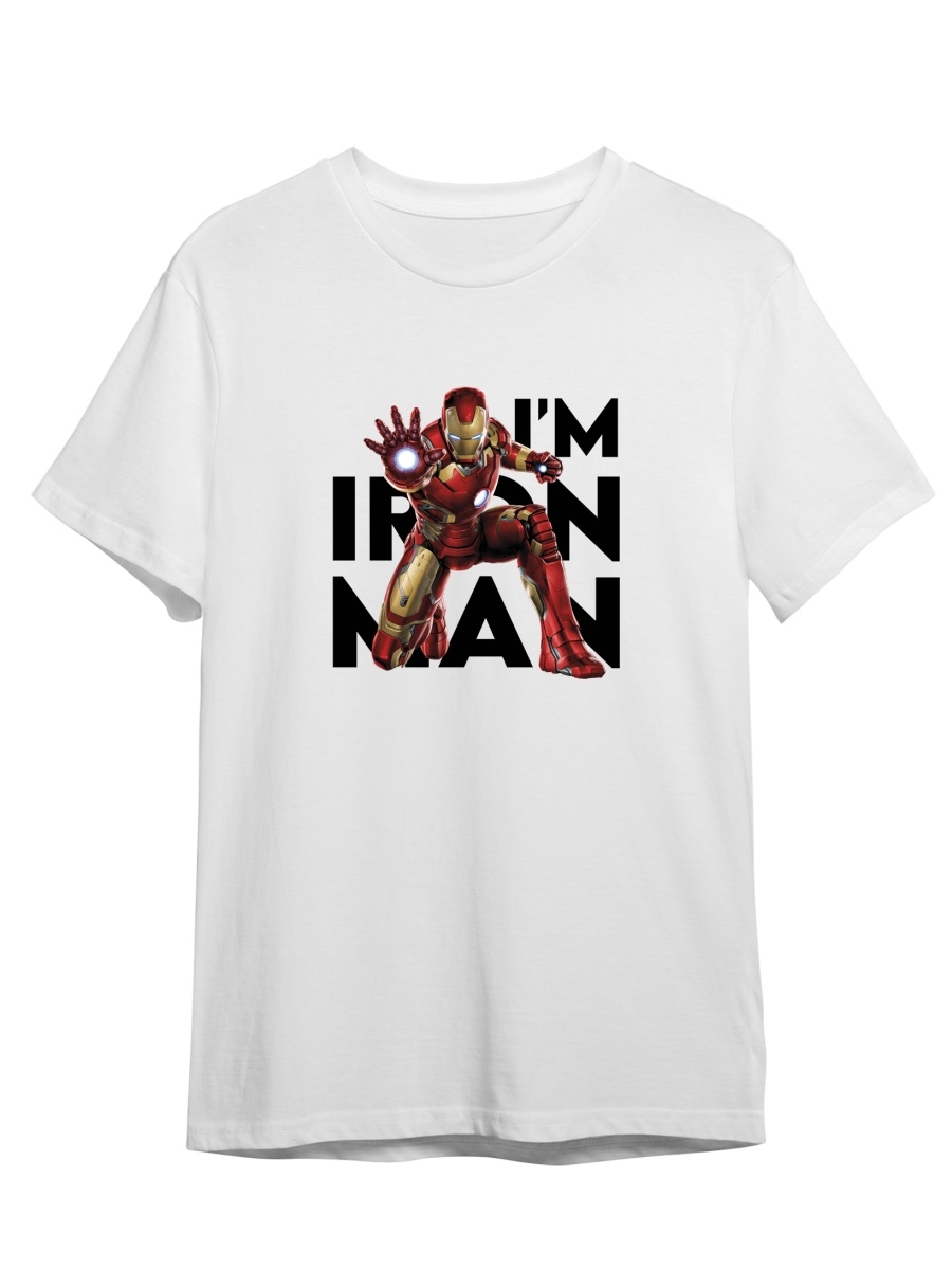 

Футболка унисекс СувенирShop Iron Man/Железный человек/Тони Старк 5 белая M (46-48), Белый, "Iron Man/Железный человек/Тони Старк" 5