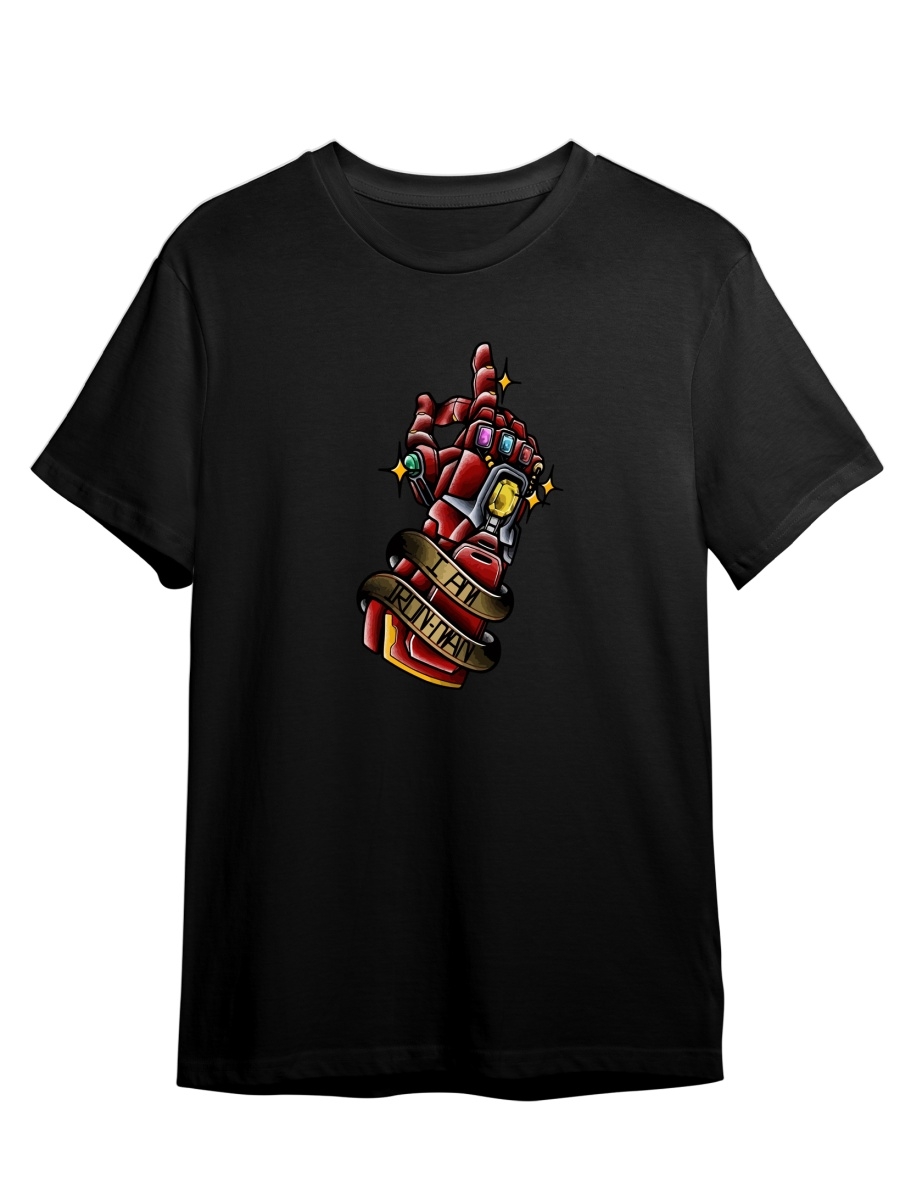 

Футболка унисекс СувенирShop Iron Man/Железный человек/Тони Старк 6 черная M (46-48), Черный, "Iron Man/Железный человек/Тони Старк" 6