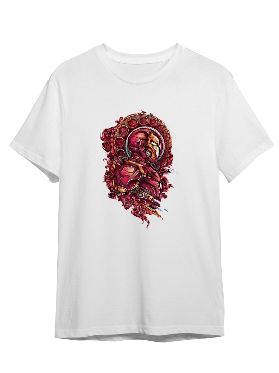 

Футболка унисекс СувенирShop Iron Man/Железный человек/Тони Старк 7 белая XL (50-52), Белый, "Iron Man/Железный человек/Тони Старк" 7
