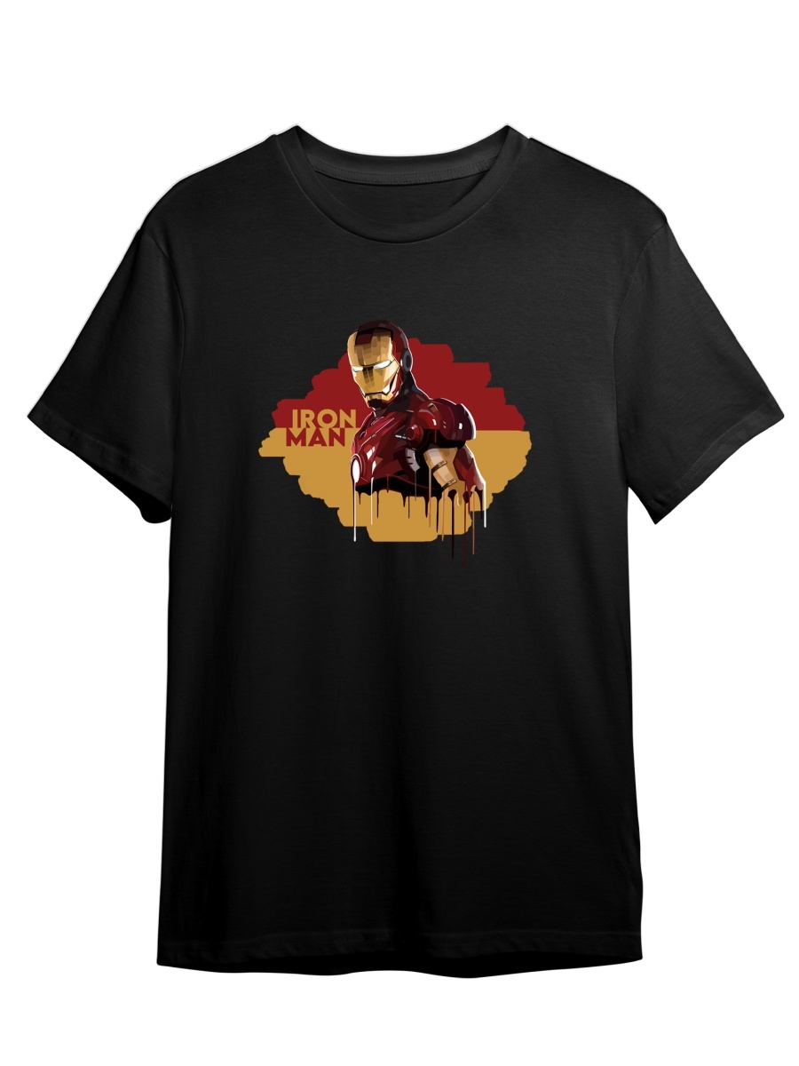 

Футболка унисекс СувенирShop Iron Man/Железный человек/Тони Старк 8 черная M (46-48), Черный, "Iron Man/Железный человек/Тони Старк" 8