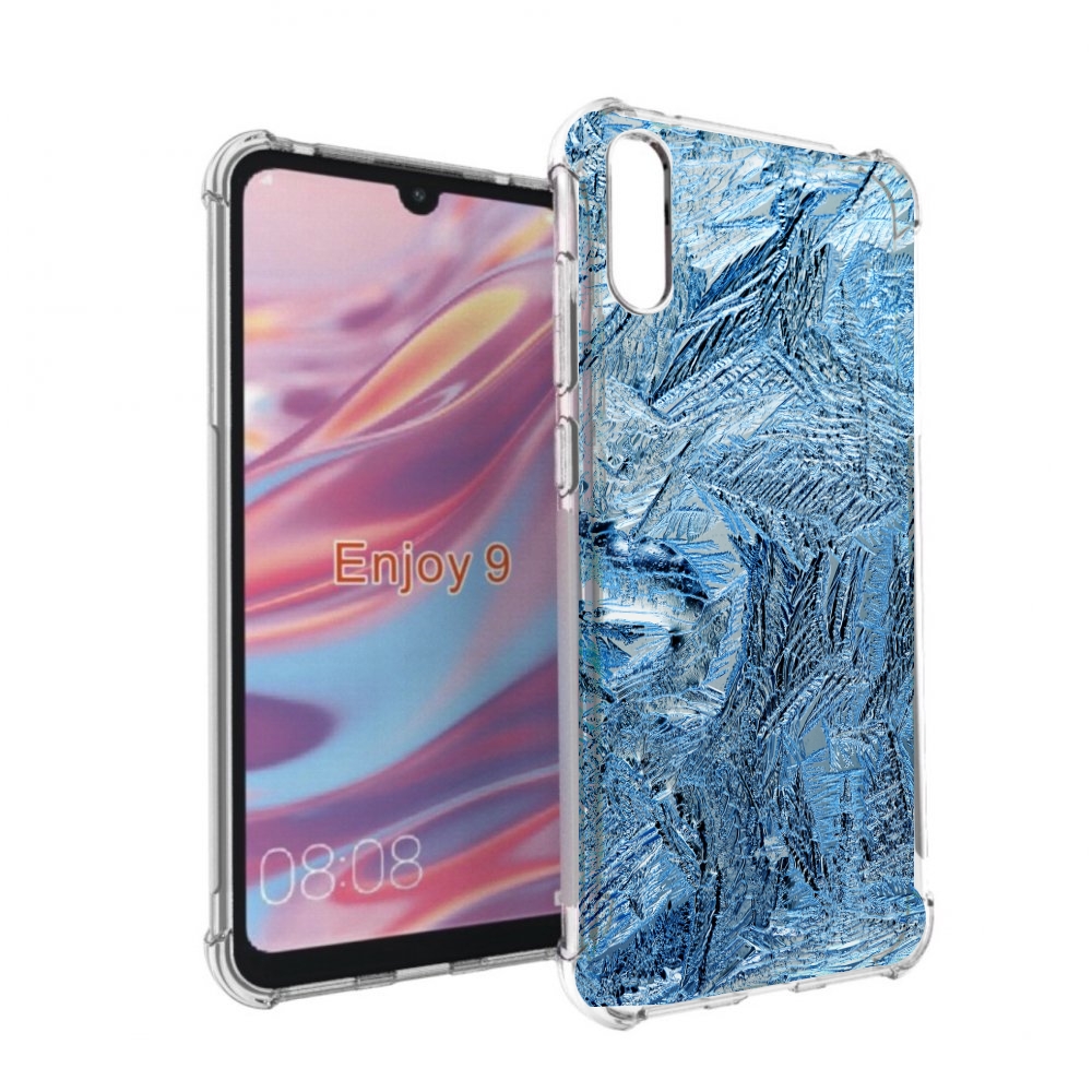 

Чехол бампер MyPads обледенение для Huawei Enjoy 9, Прозрачный, Tocco