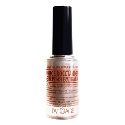 

Набор, L'atuage Cosmetic, Средство для ногтей «Энергия вулкана», 2 шт.