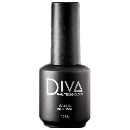 База для гель-лака Diva Nail Technology камуфлирующая основа для ногтей молочная 15 мл ошейник брезентовый двухслойный камуфляж 52 х 2 см