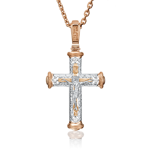 

Кулон из комбинированного золота PLATINA jewelry 03-0411-00-101-1111-30, бриллиант, 03-0411-00-101-1111-30