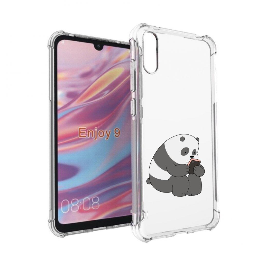 

Чехол бампер MyPads панда-в-телефоне для Huawei Enjoy 9, Прозрачный, Tocco