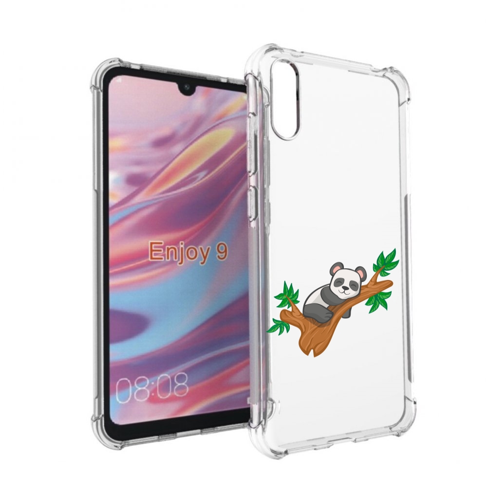 

Чехол бампер MyPads панда-на-деревце для Huawei Enjoy 9, Прозрачный, Tocco