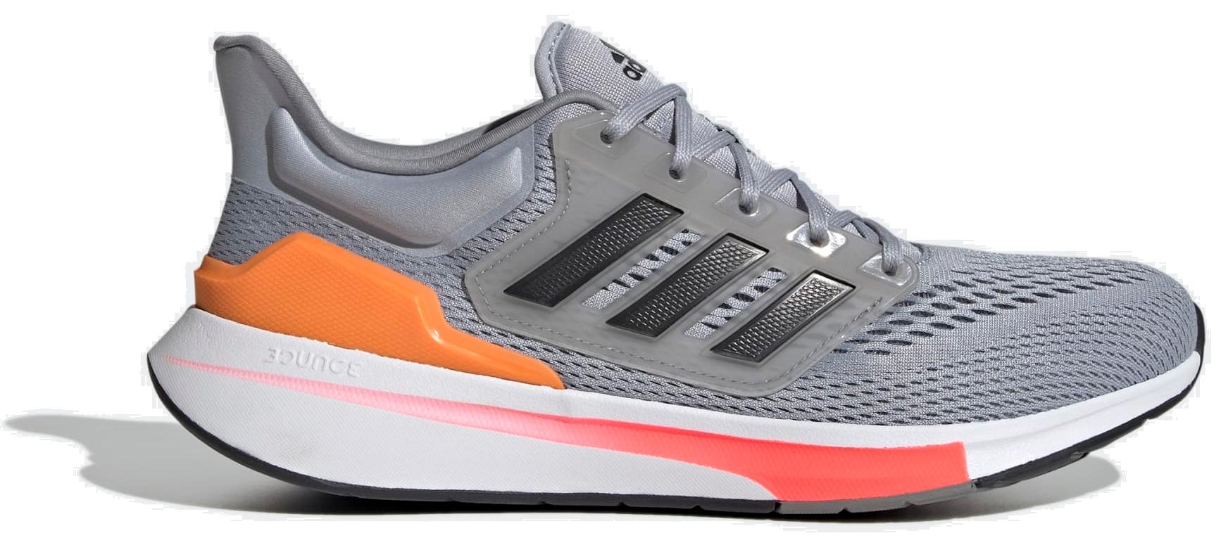 фото Кроссовки мужские adidas eq21 run серые 11 uk