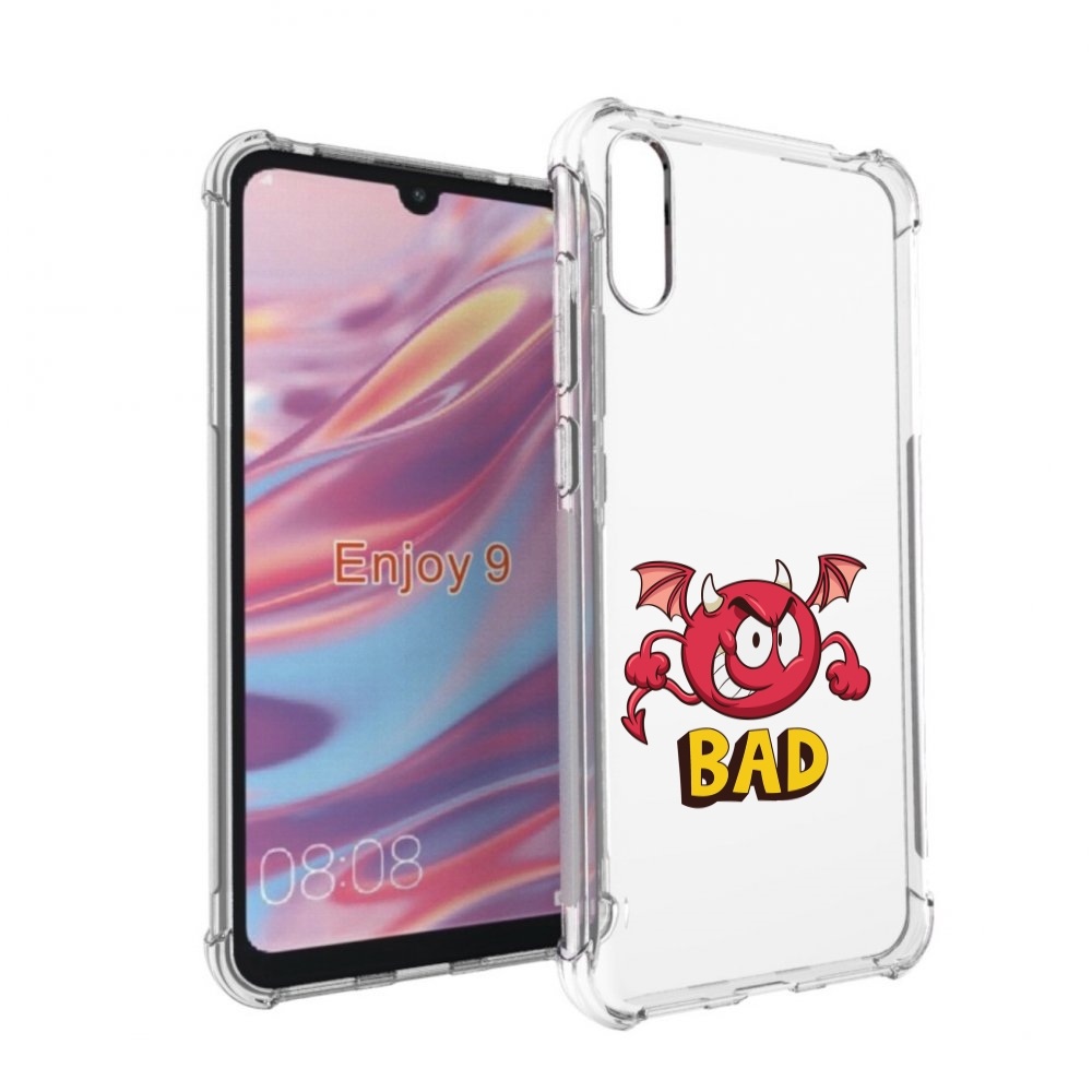 

Чехол бампер MyPads плохой для Huawei Enjoy 9, Прозрачный, Tocco