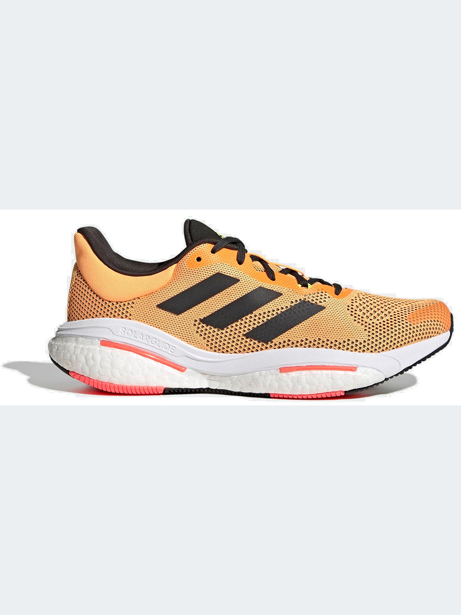 фото Кроссовки мужские adidas solar glide 5 оранжевые 9.5 uk