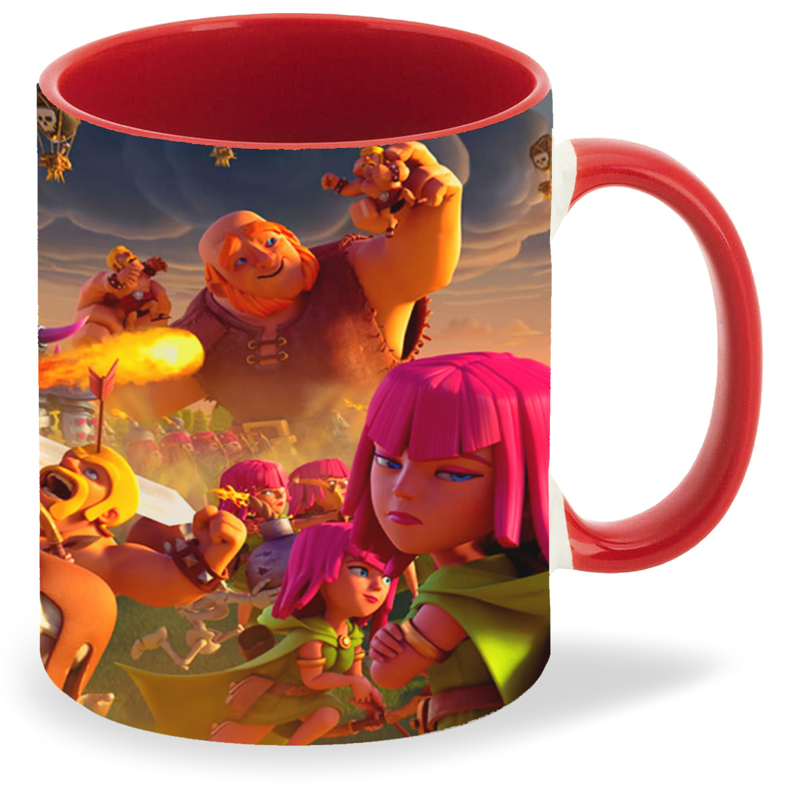 

Кружка CoolPodarok Клэш оф клэнс Clash of Clans (великан на заднем плане), Клэш оф клэнс Clash of Clans (великан на заднем плане)