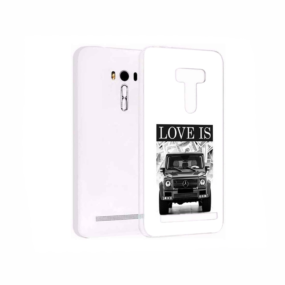 

Чехол MyPads Tocco для Asus ZenFone 2 Laser (ZE550KL) гелик, Прозрачный, Tocco