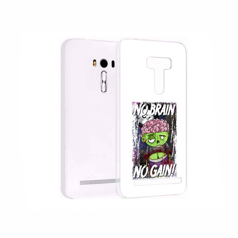 

Чехол MyPads Tocco для Asus ZenFone 2 Laser (ZE550KL) глупый зомби, Прозрачный, Tocco