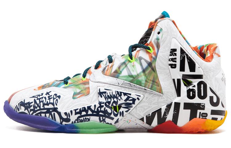 

Кроссовки унисекс Nike Lebron 11 Premium What The LeBron разноцветные 45 EU, Разноцветный, Lebron 11 Premium What The LeBron