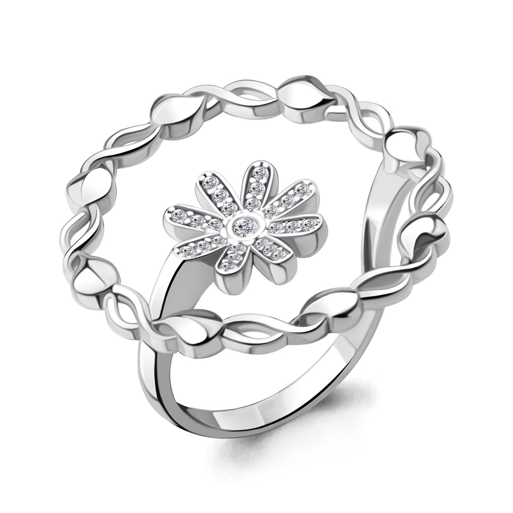 

Кольцо из серебра р. 18 AQUAMARINE 67140А_925_р, 67140А_925_р