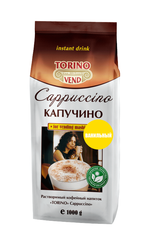 Капучино TORINO Vanilla, 1 кг