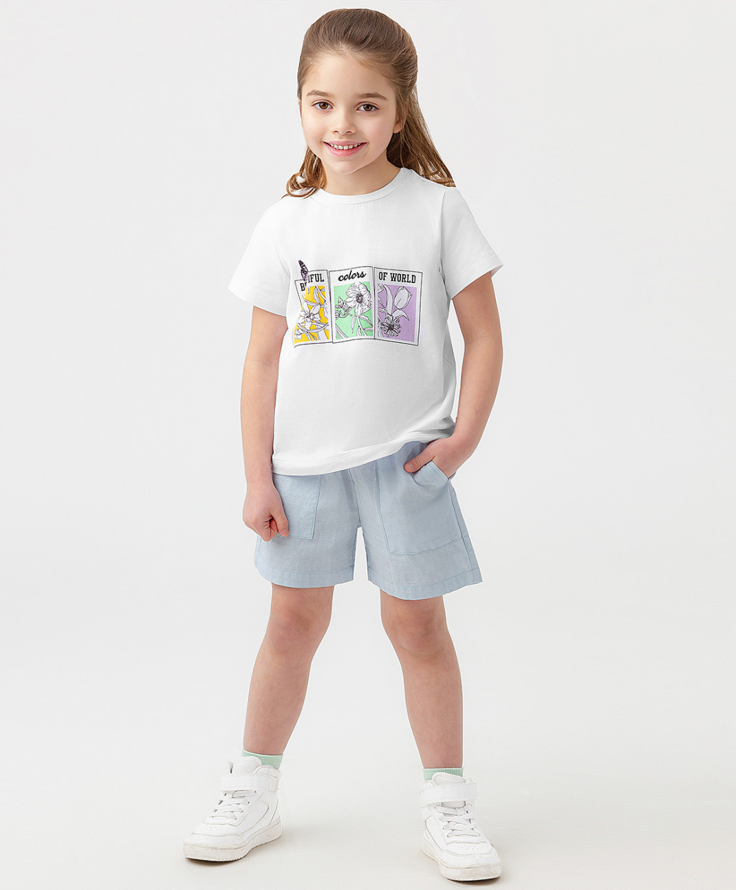 

Шорты детские Button Blue 123BBGMC60041813 голубой, 128, 123BBGMC60041813