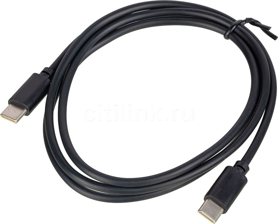 

Кабель Buro USB Type-C USB Type-C 1м (PD15W), Черный