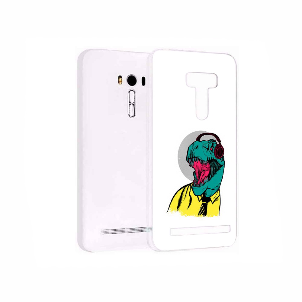 Чехол MyPads Tocco для Asus ZenFone 2 Laser (ZE550KL) дино