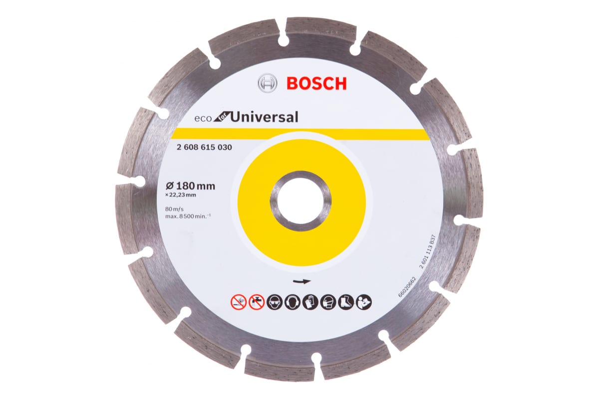 Диск алмазный ECO Universal (180х22.2 мм) Bosch 2608615030