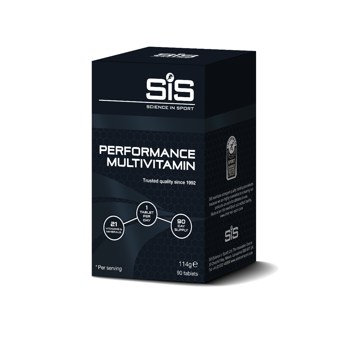 Поливитамины SiS MULTI-VITAMIN, 90 штук 114гр.