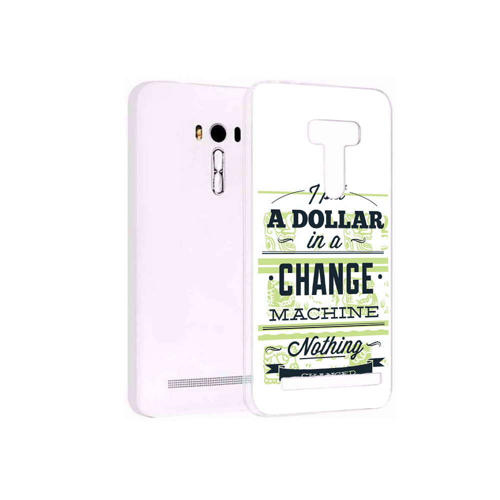Чехол MyPads Tocco для Asus ZenFone 2 Laser (ZE550KL) доллар надпись