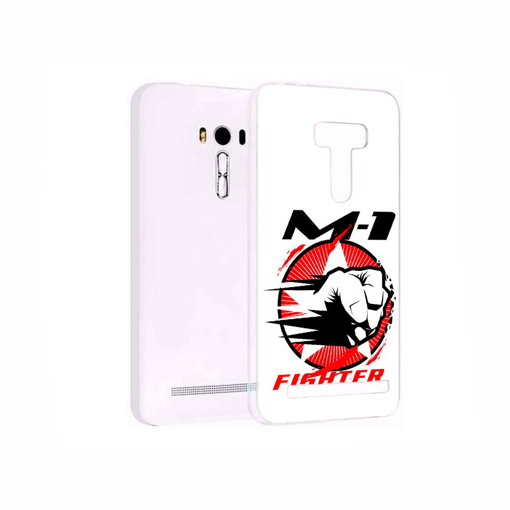 

Чехол MyPads Tocco для Asus ZenFone 2 Laser (ZE550KL) единоборства М-1, Прозрачный, Tocco