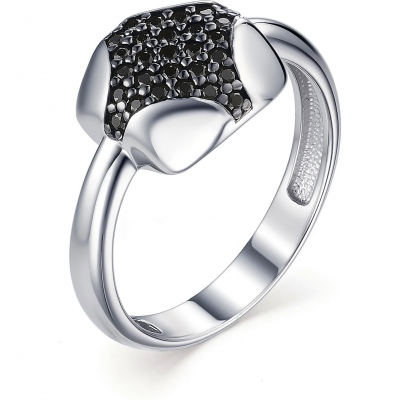 

Кольцо с 29 фианитами из серебра р. 15,5 Алкор серебро 01-1335_0КЦ1-00, 01-1335_0КЦ1-00