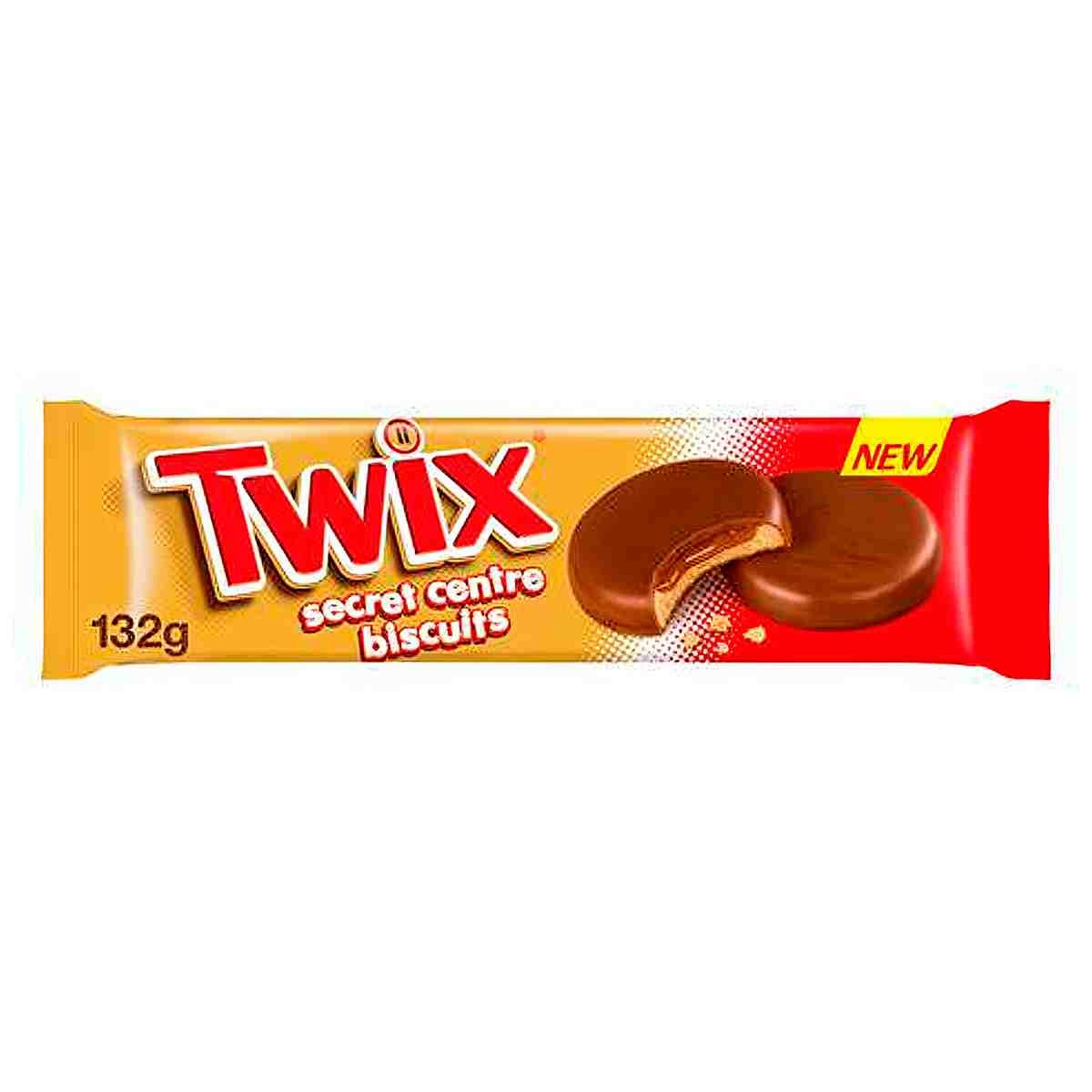 Печенье Twix с карамельной начинкой 132 г