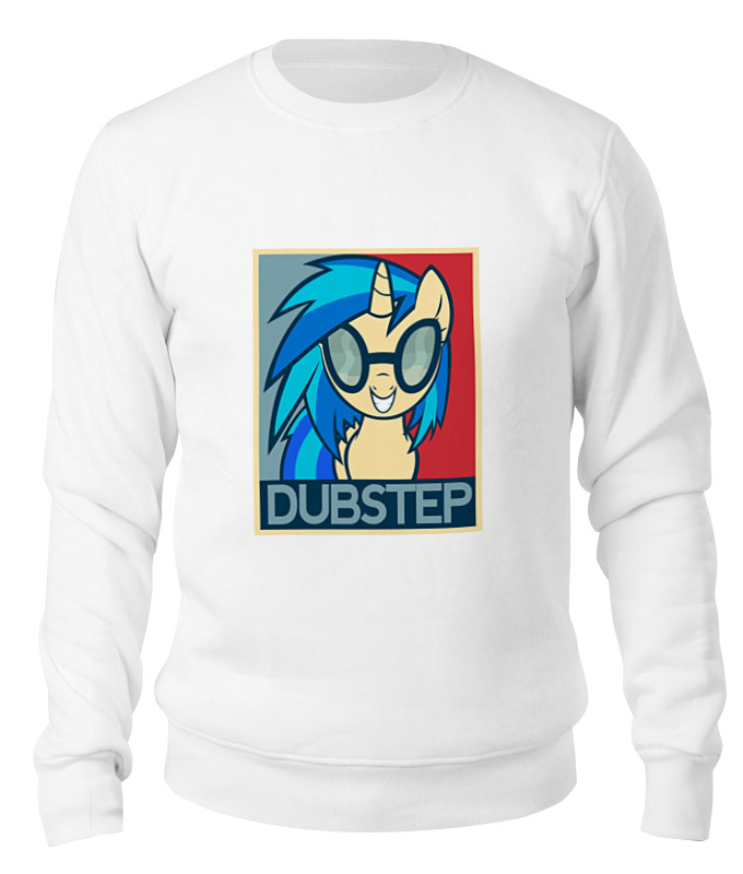 

Свитшот унисекс Printio Dubstep белый S, Dubstep