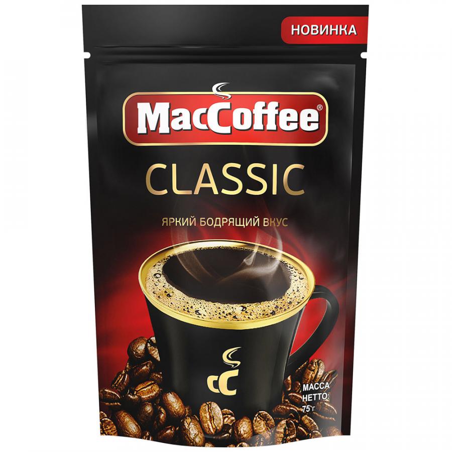 фото Кофе растворимый maccoffee "классик", 75 г