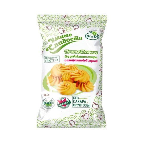 

Печенье Dr. Amaranth песочное 210 г
