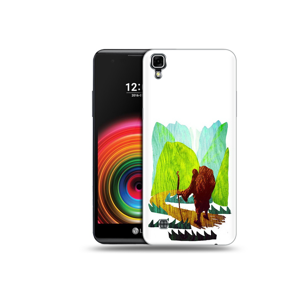 

Чехол MyPads Tocco для LG X Power Лесная тропа, Прозрачный, Tocco