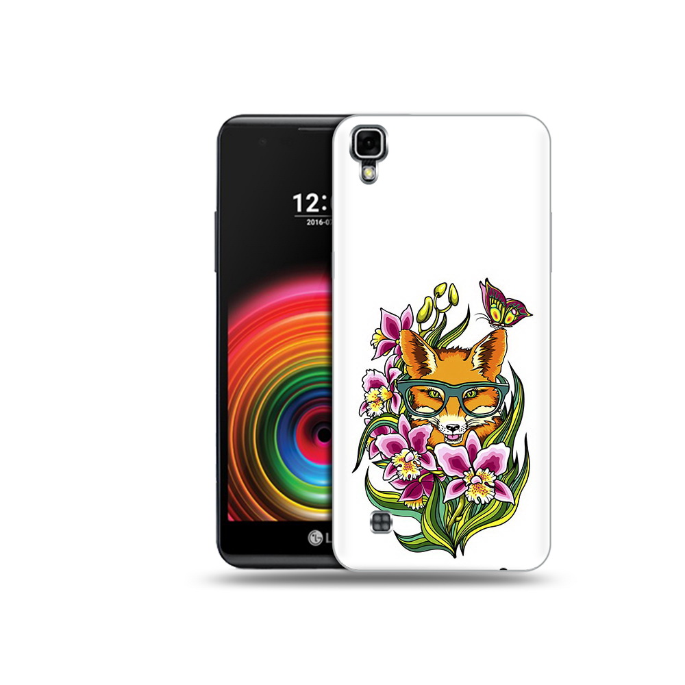 

Чехол MyPads Tocco для LG X Power Лиса в цветах, Прозрачный, Tocco