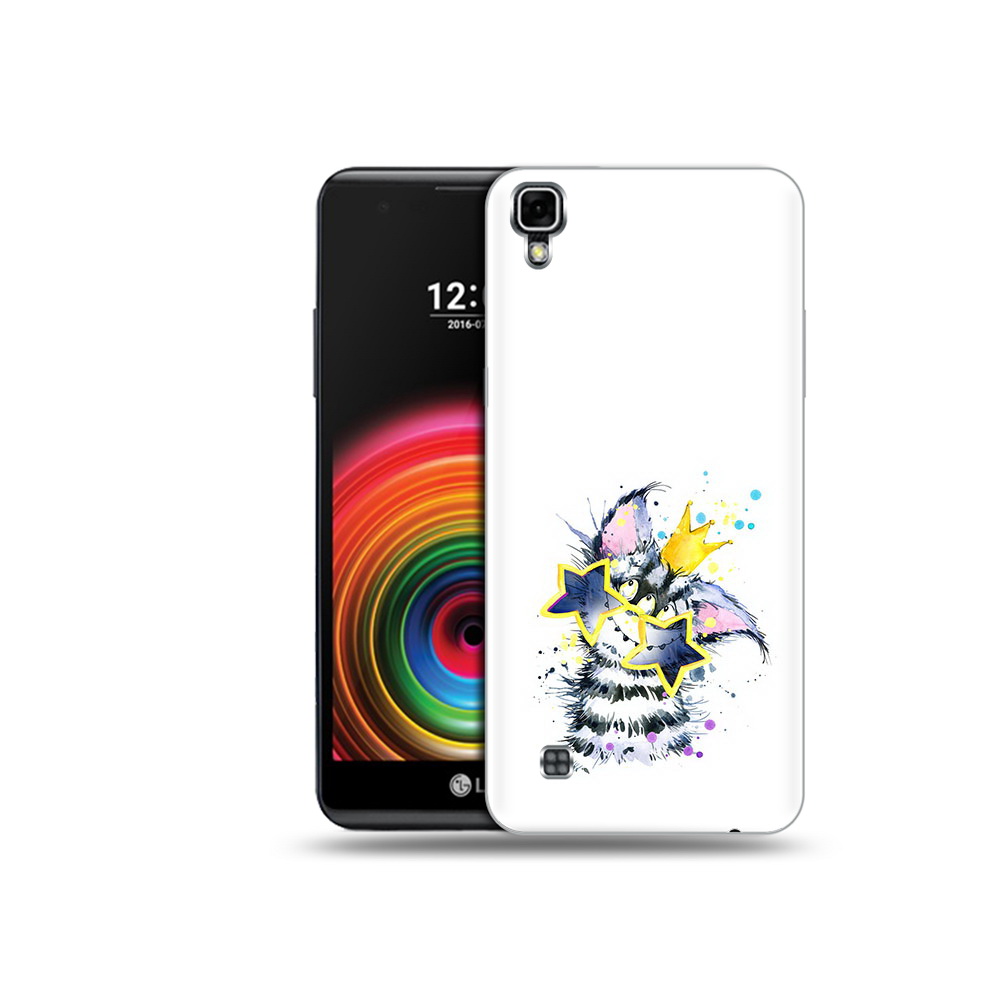 

Чехол MyPads Tocco для LG X Power Мартовский Нуся, Прозрачный, Tocco