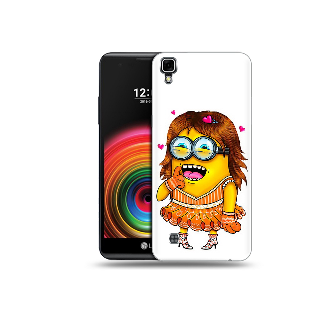 

Чехол MyPads Tocco для LG X Power Миньон девочка, Прозрачный, Tocco