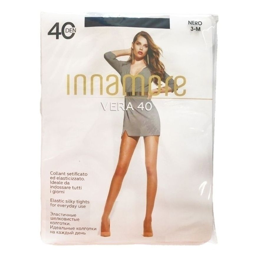 

Колготки женские Innamore Vera черные 3, Черный, Vera